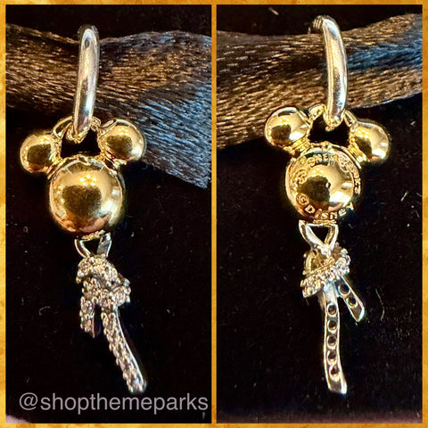 Disney Parks Pandora Mickey Mouse Balloon Dangle Charm 2026 Park Exclusive