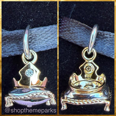 Disney Parks Pandora Aurora Crown Dangle Charm 2026 Exclusive Premium Princess Collection