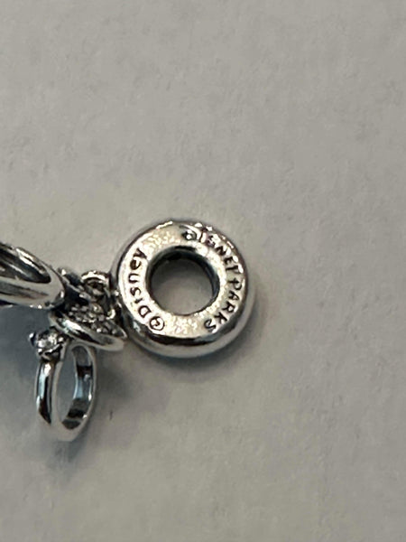 Disney Parks Pandora Bride Minnie Ears Headband Ring Charm Dangle 2023 Exclusive