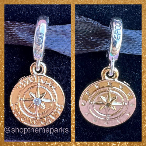 Disney Parks Pandora EPCOT World Showcase Dangle Charm Park Exclusive