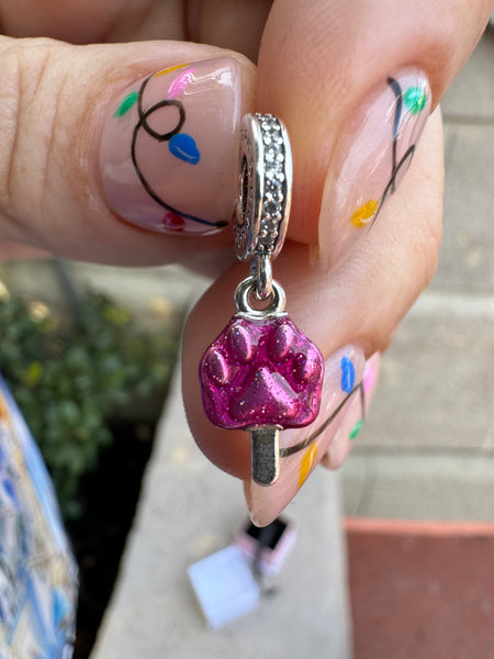 Disney Parks Pandora Zootopia Dangle Pawsicle Popsicle Charm 2023 Exclusive