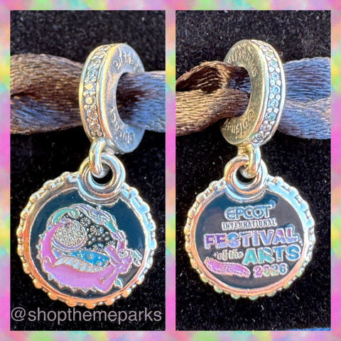 2026 Disney Parks Pandora EPCOT International Festival of the Arts Charm