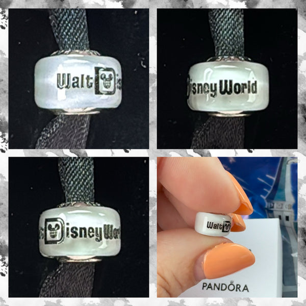 Disney Parks Pandora Walt Disney World Murano Charm WDW Exclusive 2025