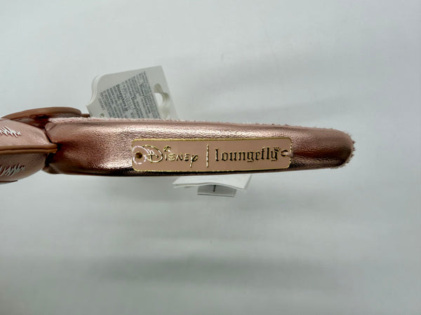 Disney Parks Loungefly Rose Gold Mickey Mouse Balloon Minnie Ears Headband