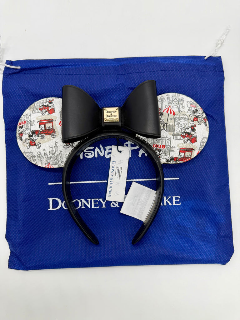 Disney Dooney & Bourke Main Street Mouse Ears Headband NWT 2025