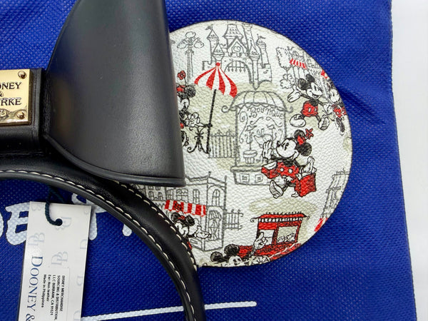 Disney Dooney & Bourke Main Street Mouse Ears Headband NWT 2025
