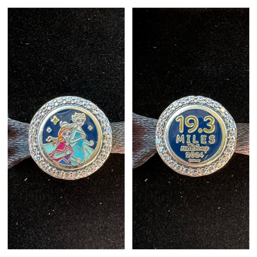 Disney Parks Pandora RunDisney Anna Elsa Fairytale Challenge Button Ch –  Shop Theme Parks