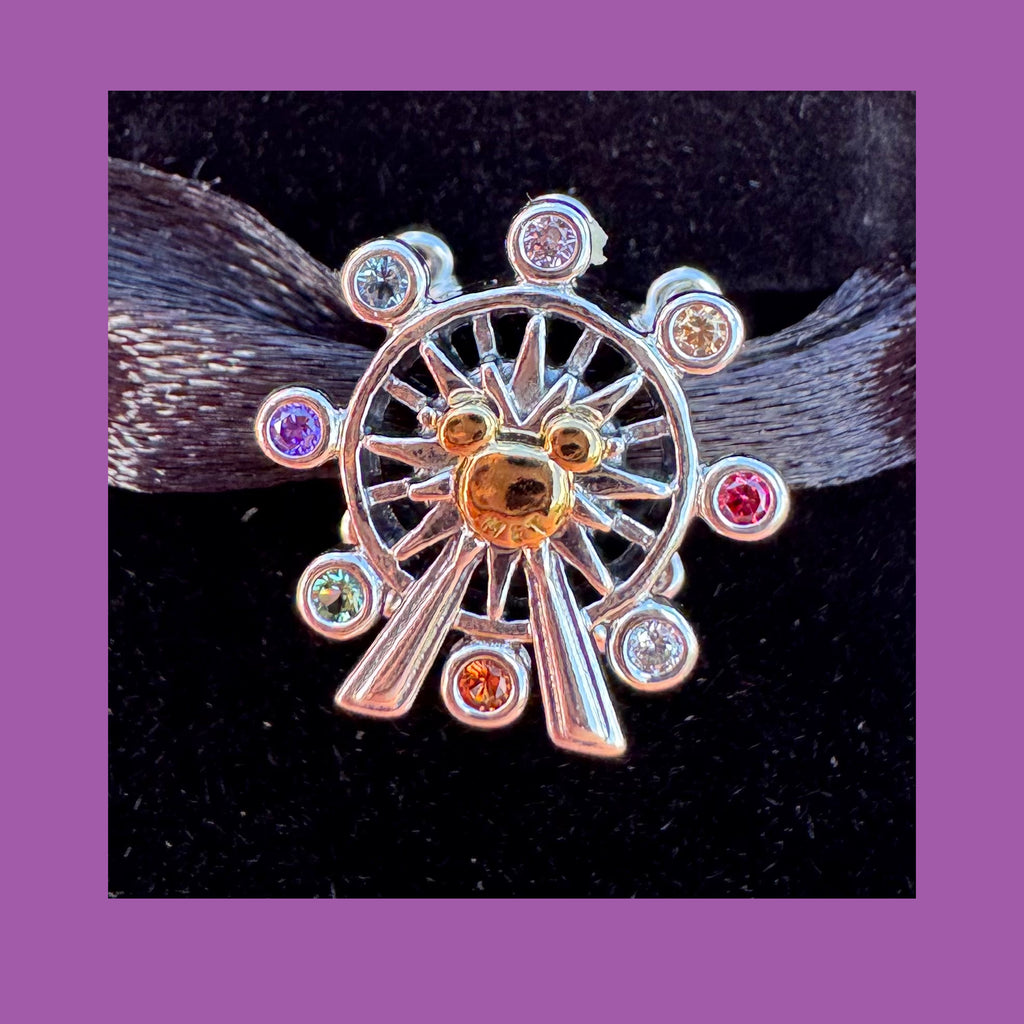 Disney Parks Pandora California Adventure Mickey's Fun Ferris Wheel Charm NEW DESIGN 2026