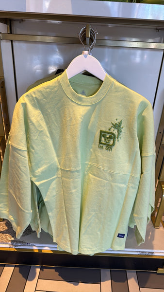 Disney Parks Tinker Bell Green Spirit Jersey 2025 NWT Walt Disney World ADULT