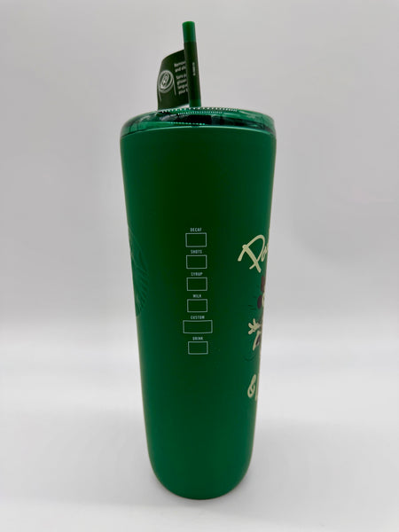 Disney Parks Starbucks Park Days and Lattes Stainless Steel Tumbler with Straw