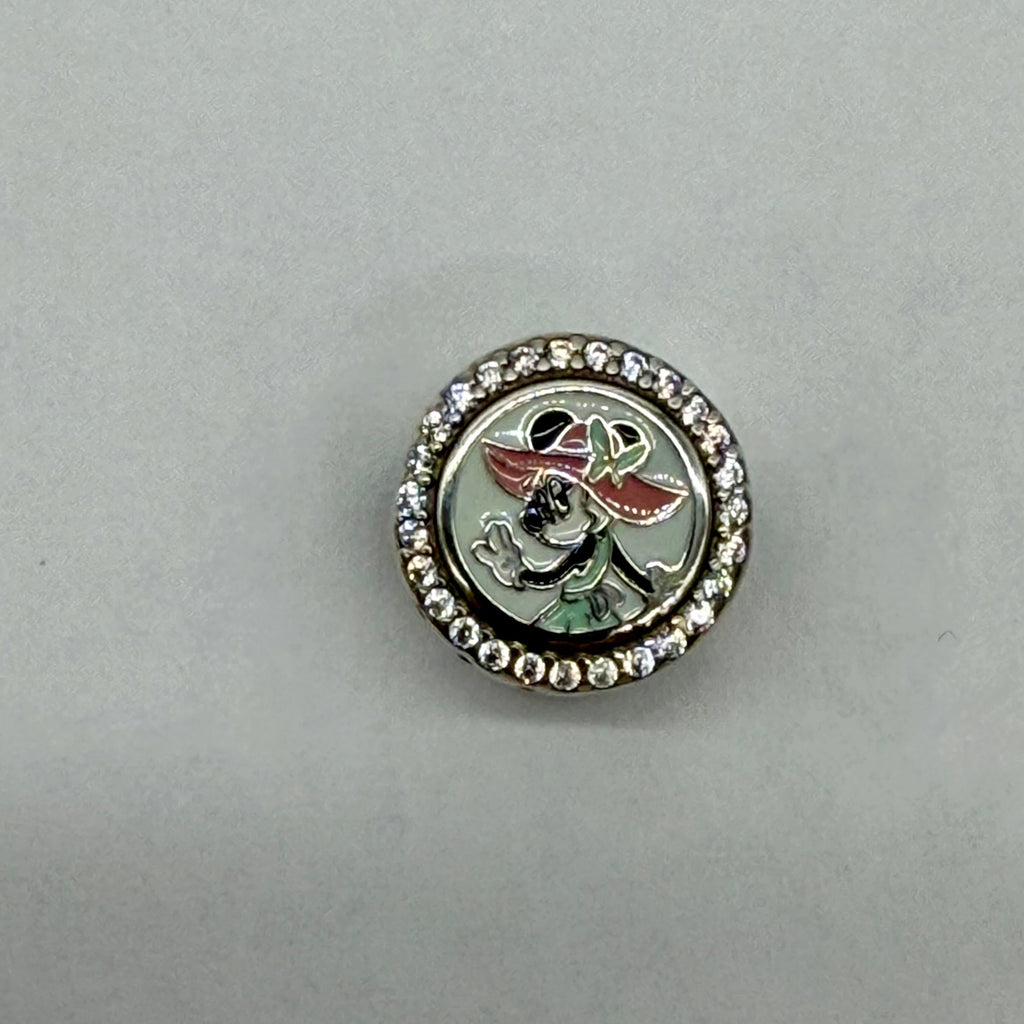 Disney Parks Pandora Charm with Minnie Mouse.  EPCOT Flower Garden Festival 2020