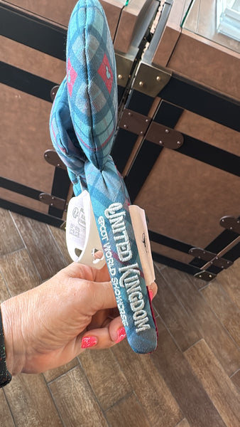 Disney Parks Epcot United Kingdom Plaid Minnie Mouse Ears Headband 2026