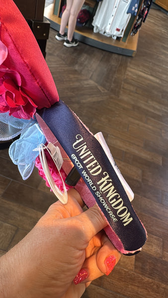 Disney Parks Epcot United Kingdom Rose Minnie Mouse Ears Headband 2026