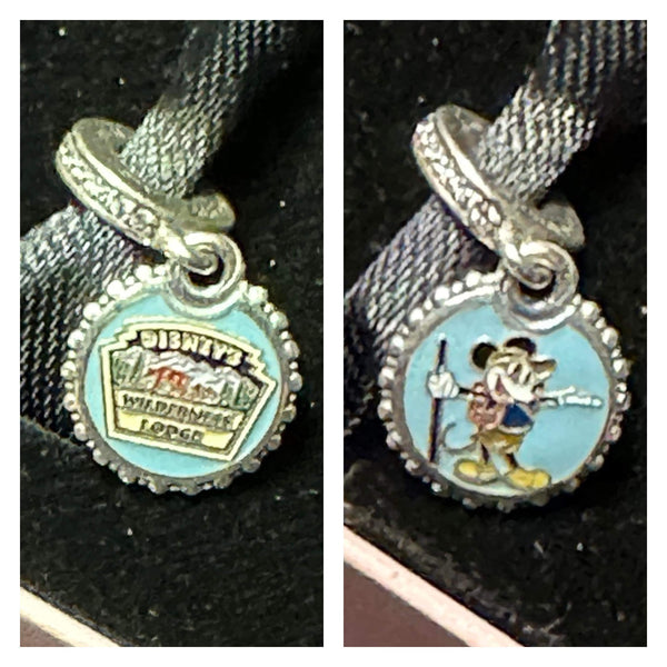 Disney Parks Pandora Wilderness Lodge Resort Mickey Mouse Dangle Charm Exclusive