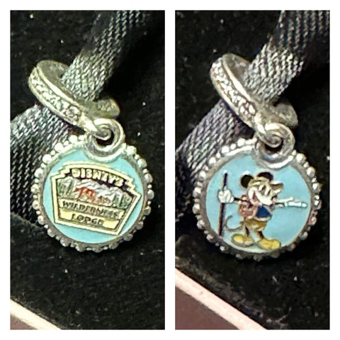 Disney Parks Pandora Wilderness Lodge Resort Mickey Mouse Dangle Charm Exclusive