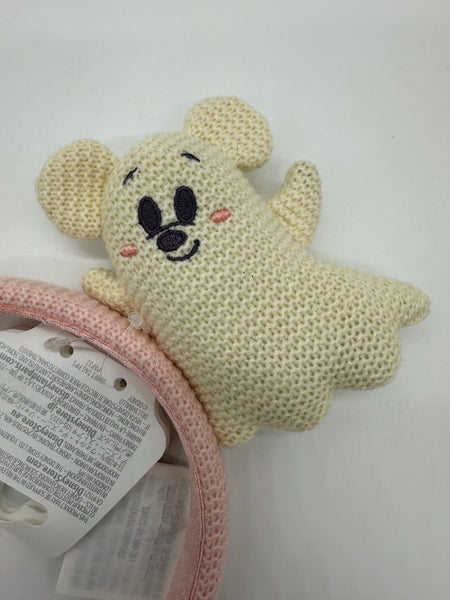 Disney Parks Mickey Minnie Mouse Cute Ghost Ears Headband Halloween 2025