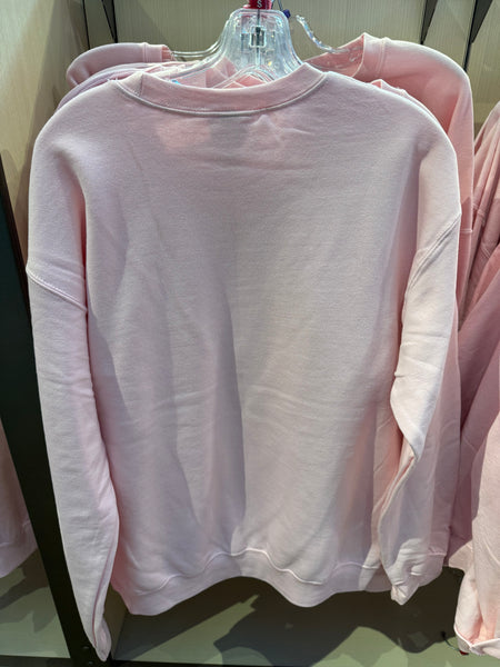 Disney Parks Halloween PINK Mickey Mouse Cute Ghost Sweatshirt Walt Disney World 2025
