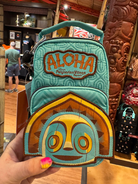 Disney Parks Polynesian Village Resort Lug Skeeter Maui Dole Whip Crossbody Bag 2025