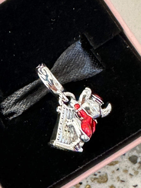 Disney Parks Pandora Charm Stitch Hollywood Tower Hotel Tower of Terror Bellhop Dangle 2023