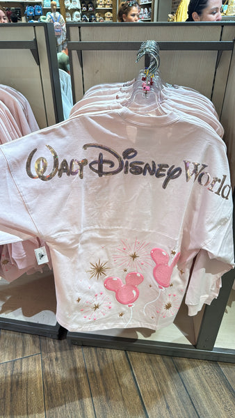 Disney Parks Mickey Balloon Sequin Spirit Jersey 2024 NWT Walt Disney World ADULT