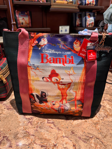 Disney Parks X Harveys Bambi Medium Poster Tote Seatbelt Bag