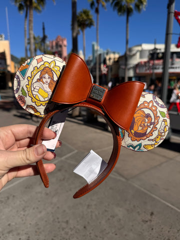 Disney Dooney & Bourke Beauty and the Beast Mouse Ears Headband NWT 2025