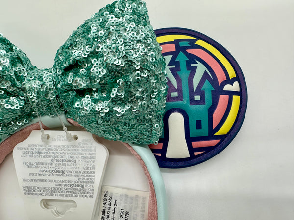 Disney Parks WDW Four Parks Minnie Mouse Ears Headband Epcot Magic Kingdom 2026