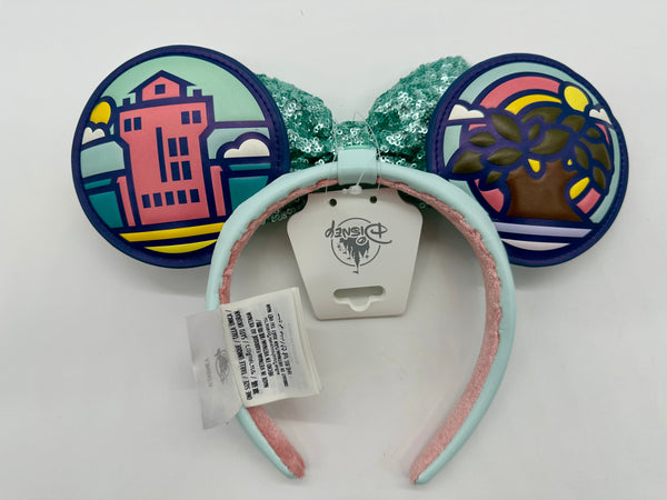 Disney Parks WDW Four Parks Minnie Mouse Ears Headband Epcot Magic Kingdom 2026