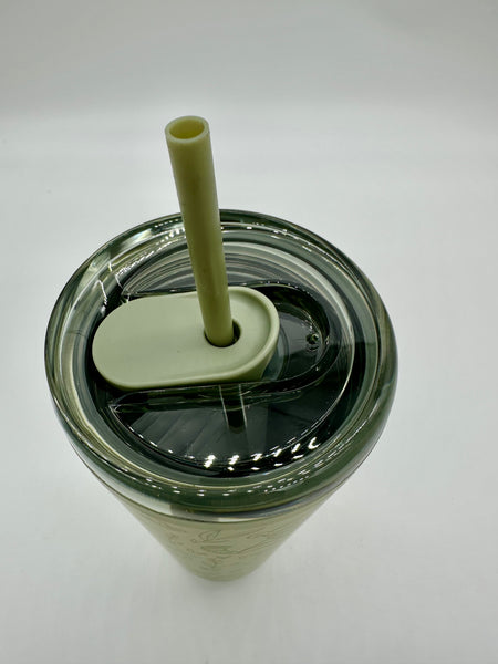 Disney Parks Starbucks Winnie the Pooh Stainless Steel Tumbler with Straw