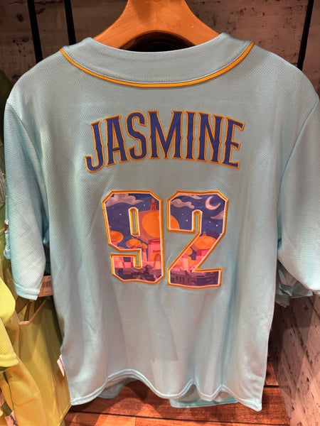 Disney Parks WDW Jasmine Baseball Jersey Princess