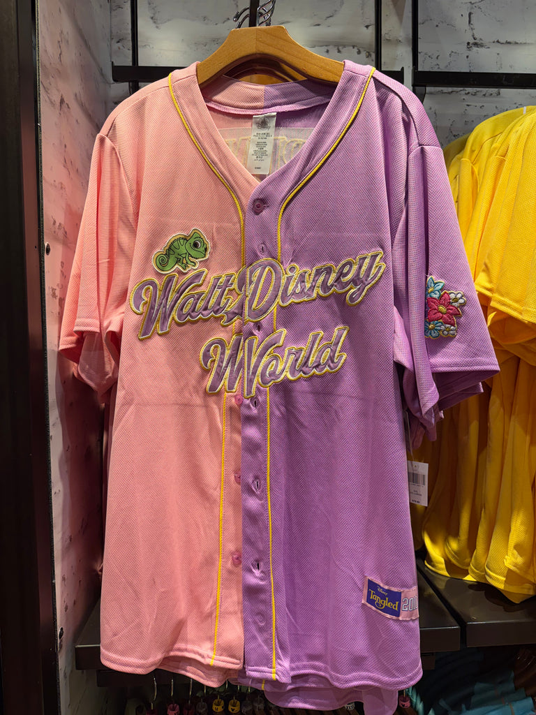 Disney Parks WDW Rapunzel Baseball Jersey Princess