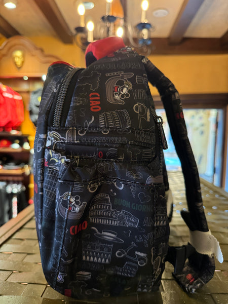 Disney Parks Lug Epcot Italy Hopper Shorty Backpack Mickey NWT 2024
