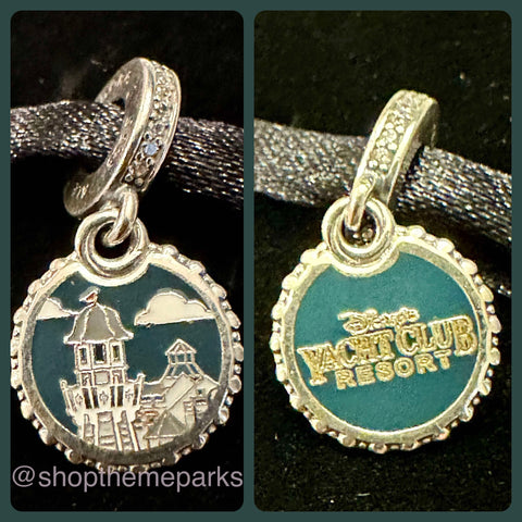 Disney Parks Pandora Yacht Club Resort Dangle Charm Exclusive