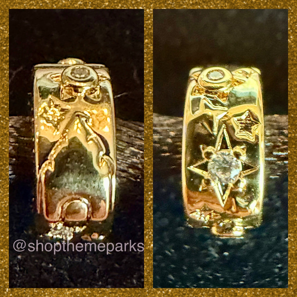 Disney Parks Pandora Fantasyland Castle Clip Charm 2026 Gold Exclusive