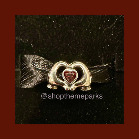 Disney Parks Pandora Mickey Heart Hands Charm Park Exclusive