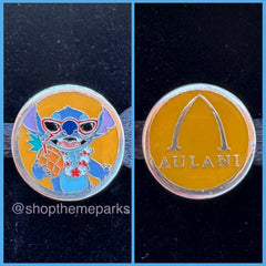 Disney Parks Stitch Aulani Resort Button Charm Double Sided Exclusive 2026