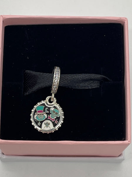 Disney Parks Pandora Hitchhiking Ghosts The Haunted Mansion Charm NIB 2023 WDW DL