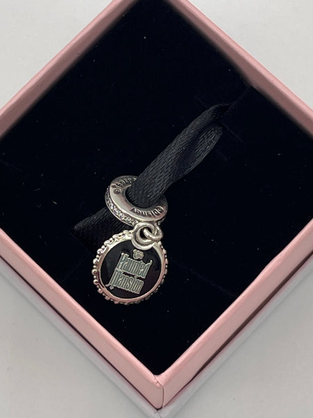 Disney Parks Pandora Hitchhiking Ghosts The Haunted Mansion Charm NIB 2023 WDW DL