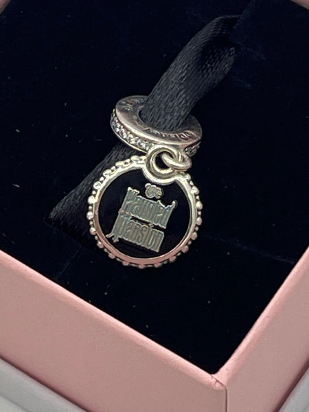 Disney Parks Pandora Hitchhiking Ghosts The Haunted Mansion Charm NIB 2023 WDW DL