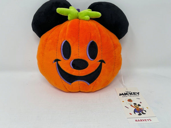 Disney Parks Harveys Halloween Mickey Mouse Pumpkin Plush Crossbody Bag 2021 NWT