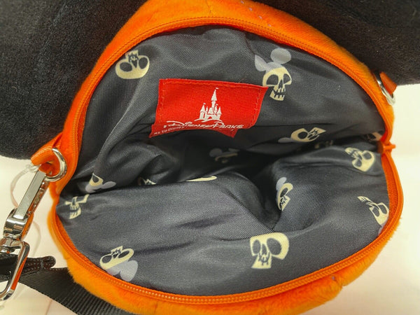 Disney Parks Harveys Halloween Mickey Mouse Pumpkin Plush Crossbody Bag 2021 NWT