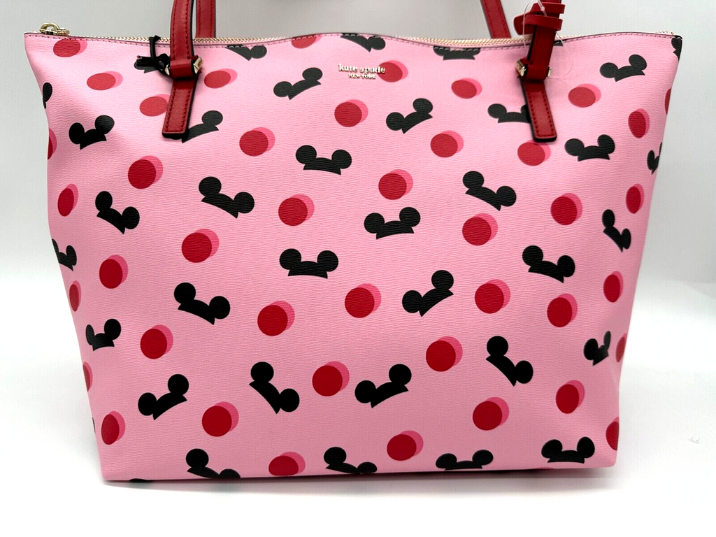 Disney Bag, Cross Body, Minnie Mouse Face Character Close Up, Black, V –  The Pink a la Mode