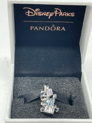 Disney Parks Pandora Charm Stitch Magic Kingdom Cinderella Castle Dangle 2021