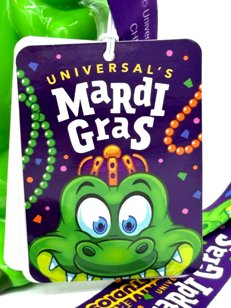 Universal Studios Mardi Gras Parade King Gator Popcorn Bucket Light Up 2024