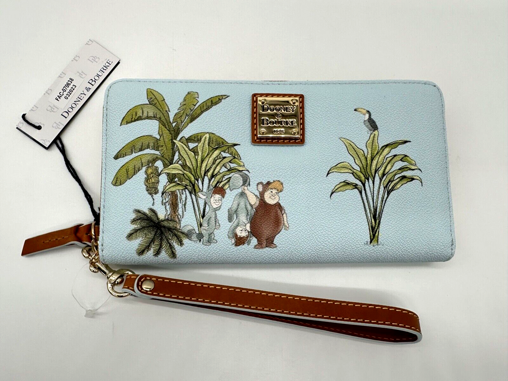 Disney Dooney and Bourke Peter Pan Lost Boys Wristlet Wallet