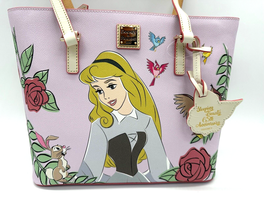 Disney Dooney and Bourke Sleeping Beauty 65th Anniversary Tote