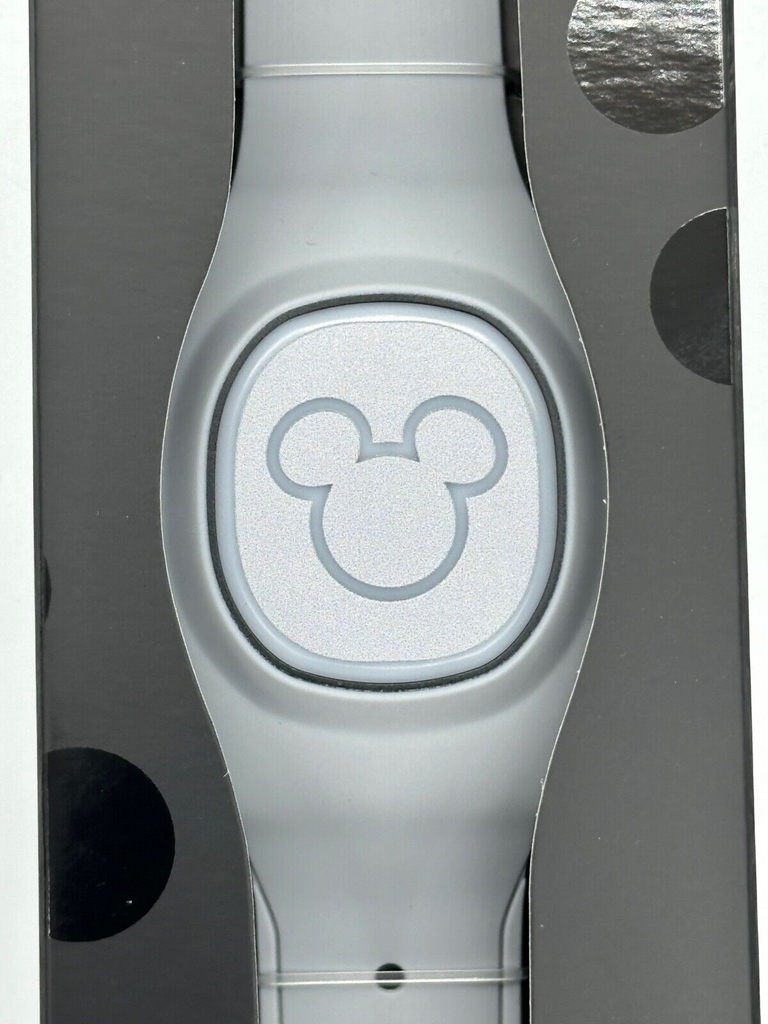 Disney Parks Grey Magic Band + MagicBand+ Ready to Link Solid Color MB+ Gray