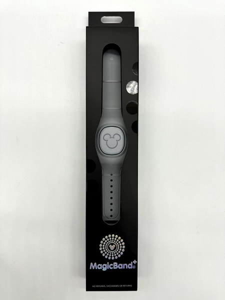 Disney Parks Grey Magic Band + MagicBand+ Ready to Link Solid Color MB+ Gray