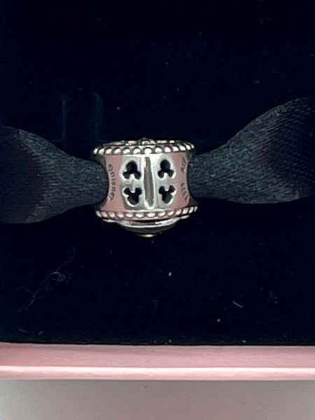 Disney Parks Pandora Mickey Mouse Ear Hat Castle Heart Charm WDW DL Exclusive