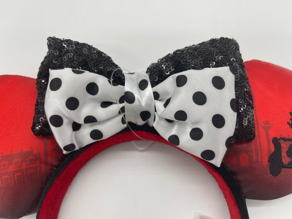 Disney Parks Ciao Bella EPCOT Italy Showcase Minnie Mouse Ears Headband 2021 NWT